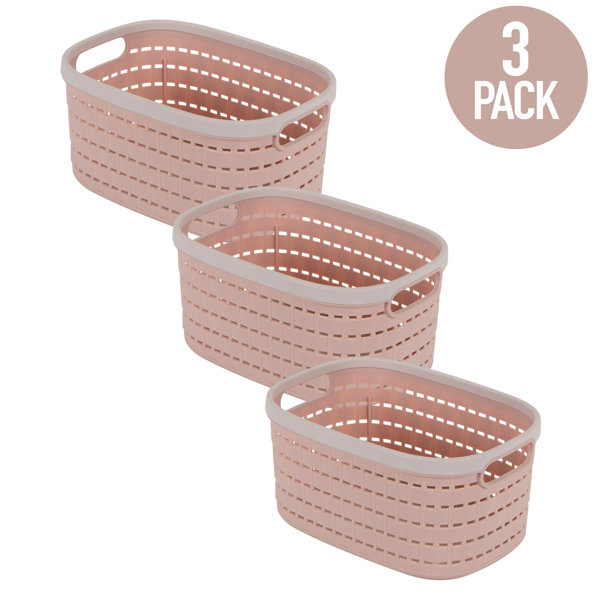 Rebrilliant Weave Plastic Basket Set & Reviews